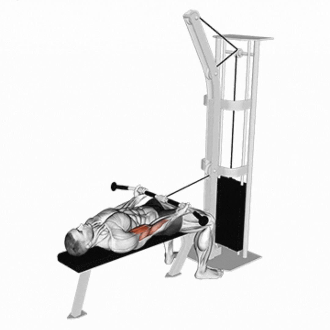 Rosca Direta com Cabo Deitado - demonstração