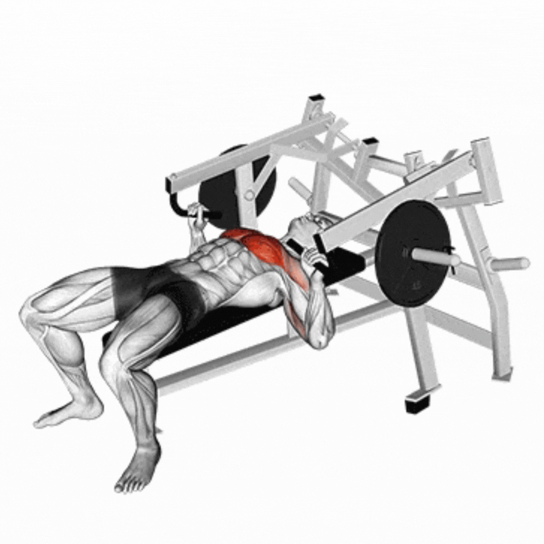 Supino Reto na Máquina - demonstração