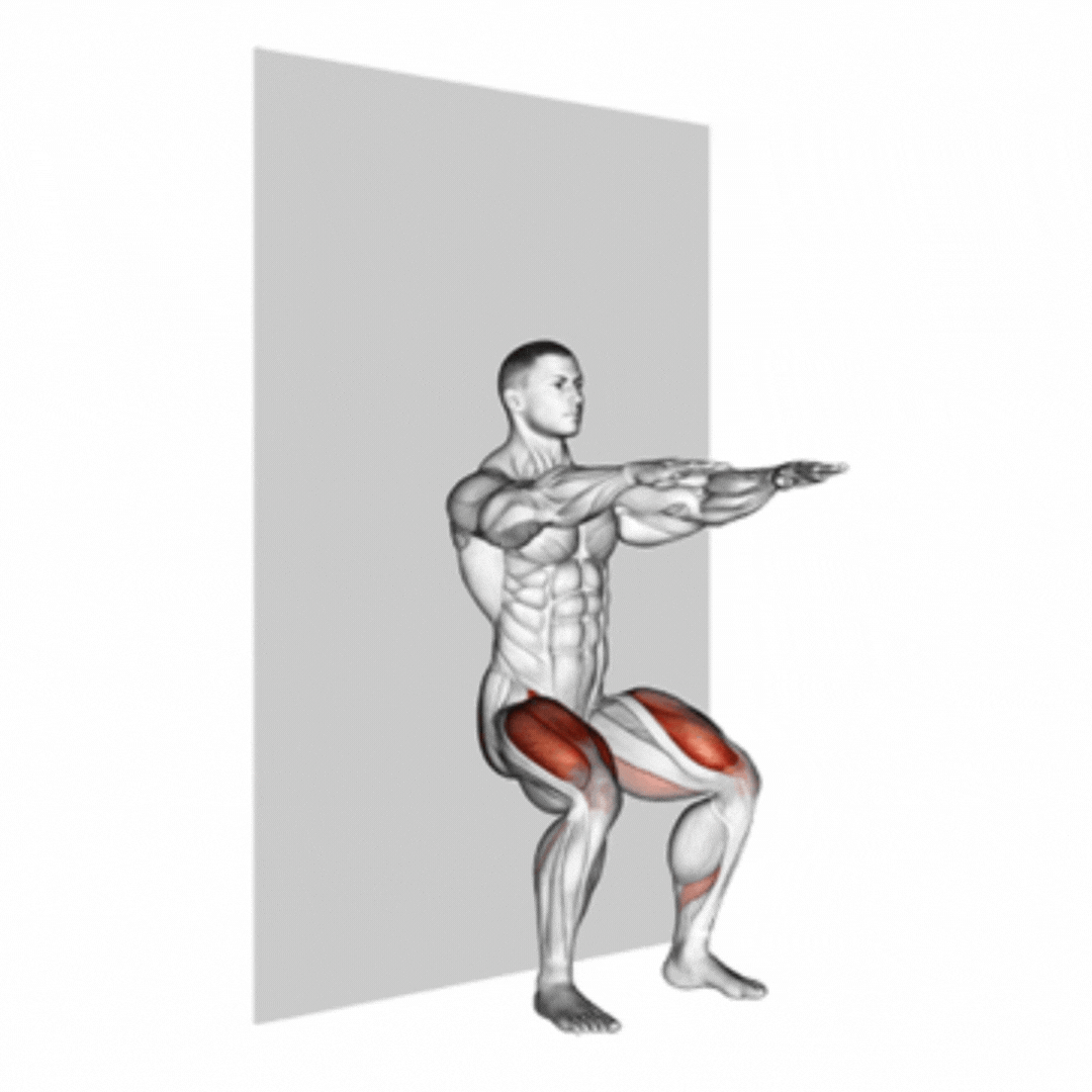 Wall Sit - demonstração