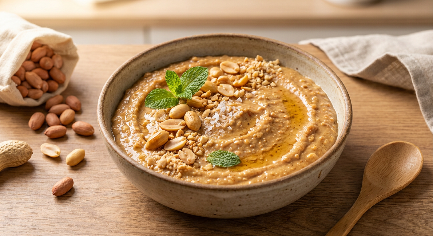 Receita de Pasta de Amendoim Caseira