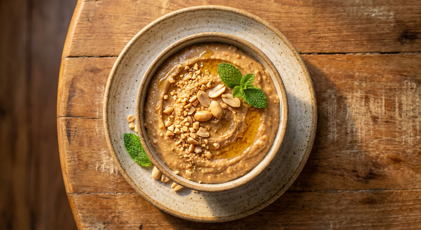Receita de Paçoca Fit Cremosa de Amendoim Integral