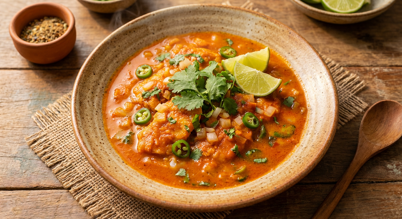 Receita de Moqueca Baiana Fit de Tilápia com Leite de Coco e Azeite de Dendê