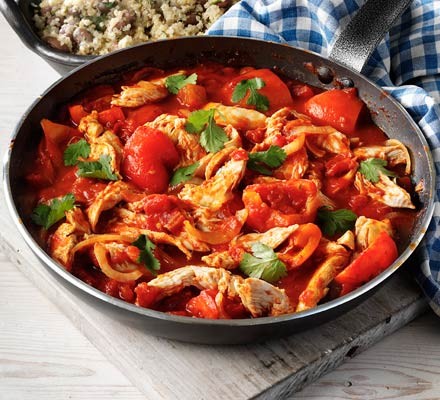 Receita de Ensopado Mexicano de Frango com Quinoa e Feijão