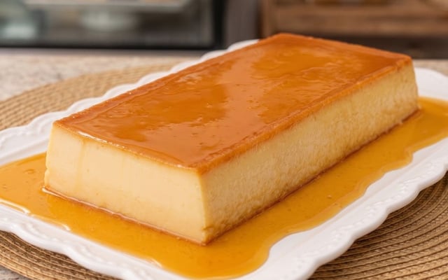 Receita de Pudim de Padaria Fitness Sem Leite Condensado