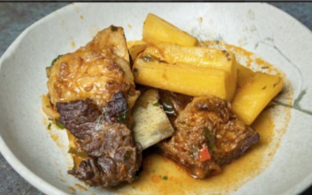 Receita de Vaca Atolada Fit com Mandioca e Carne Magra