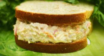 Receita de Sanduíche de Atum com Ricota